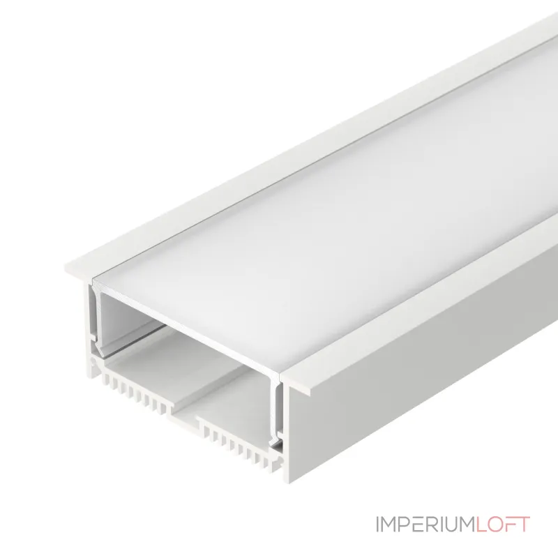 Arlight Профиль с экраном SL-LINIA88-F-2500 WHITE+OPAL Алюминий 021373 Arlight Профиль с экраном SL-LINIA88-F-2500 WHITE+OPAL Алюминий 021373
