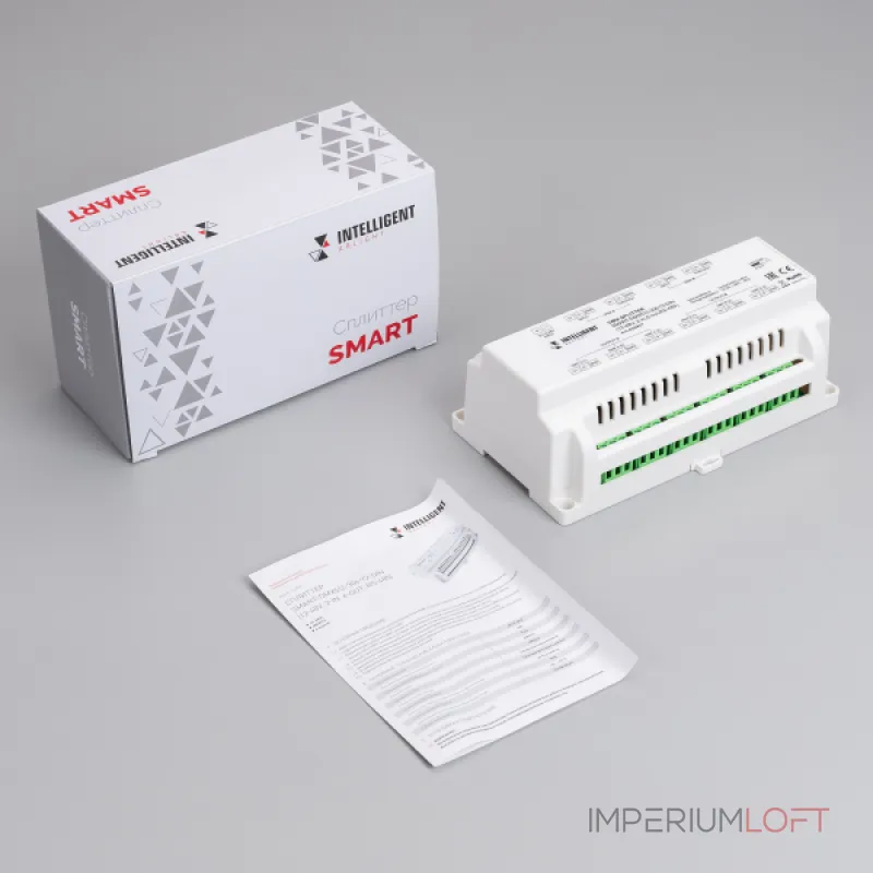 Arlight INTELLIGENT Сплиттер SMART-DMX512-306-72-DIN 12-48В 2-in 6-out RS-485 IARL IP20 038937 Arlight INTELLIGENT Сплиттер SMART-DMX512-306-72-DIN 12-48В 2-in 6-out RS-485 IARL IP20 038937