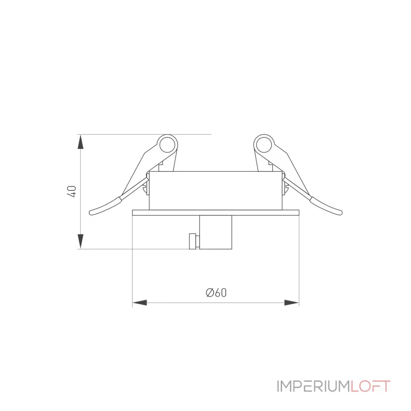Чаша потолочная встраиваемая SPX-CANOPY-R60-C6.5 BK Arlight Металл 046019 Чаша потолочная встраиваемая SPX-CANOPY-R60-C6.5 BK Arlight Металл 046019