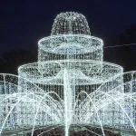 Arlight Светодиодная гирлянда ARD-STRING-PRO-10000-WHITE-100LED-FLASH WHITE 230В 7Вт Ardecoled IP65 025842