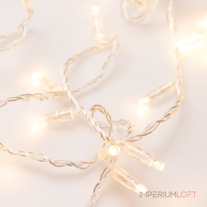 Arlight Светодиодная гирлянда ARD-STRING-CLASSIC-10000-CLEAR-100LED-STD WARM 230В 7Вт Ardecoled IP65 025779