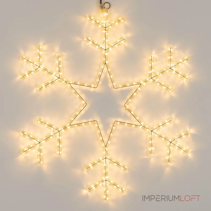 Arlight Фигура ARD-SNOWFLAKE-M4-750x750-324LED Warm 230В 18Вт Ardecoled IP65 034252