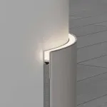 Профиль WALL-FANTOM-BENT-W10-SIDE-2000 ANOD Arlight Алюминий 043694(1)