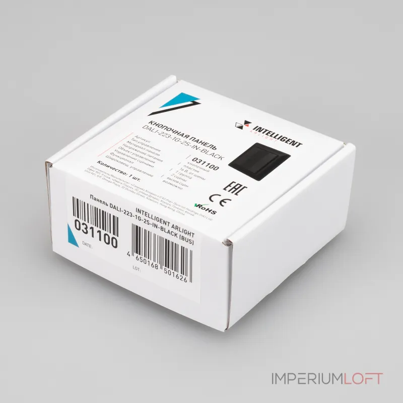 Arlight INTELLIGENT Панель DALI-223-1G-2S-IN-BLACK BUS INTELLIGENT 031100 Arlight INTELLIGENT Панель DALI-223-1G-2S-IN-BLACK BUS INTELLIGENT 031100