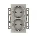 Arlight Механизм электрической розетки SCT-MEUD-PL-GR 250В 16A 043766