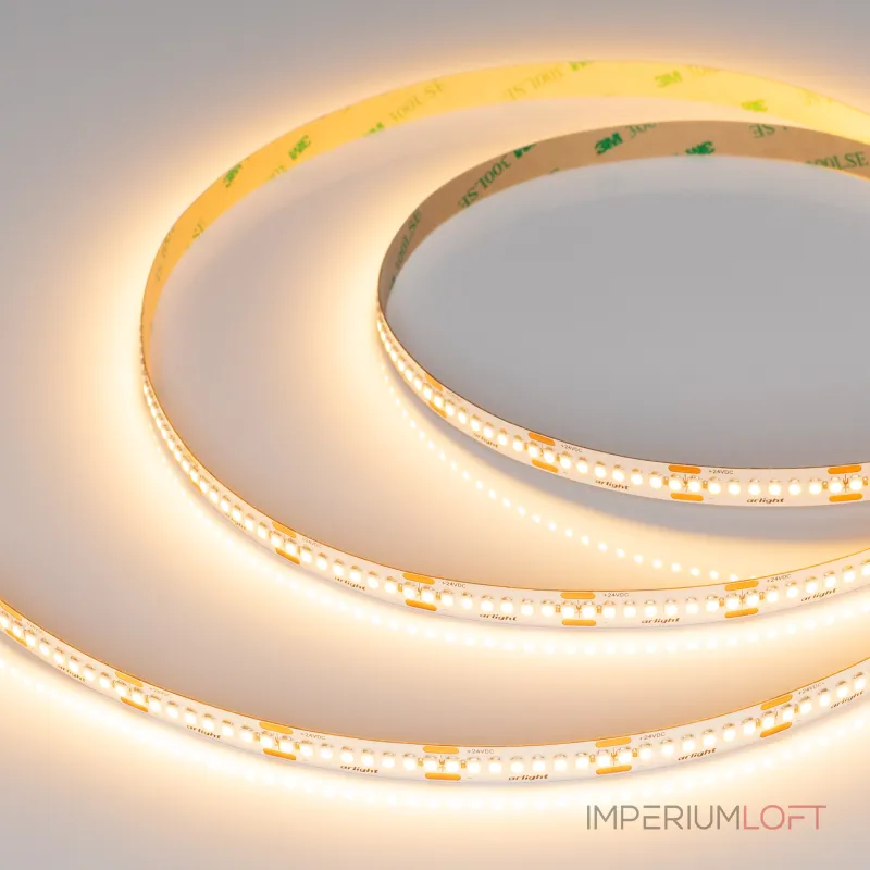 Arlight Лента UL-A240-10mm 24В Warm2700 19 В/м IP20 5м 7 лет 048129
