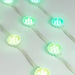 Модуль управляемый SPI-F7-D50 24В RGB-RAM-Auto 1.25Вт IP68 120 deg Arlight 036826