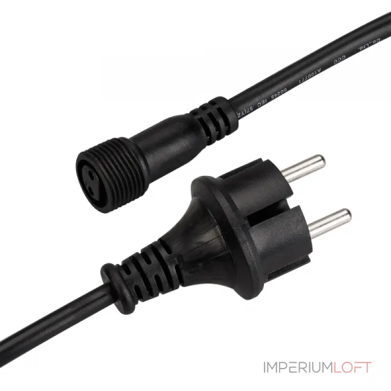 Arlight Шнур питания ARD-CLASSIC-BALL-LIVE-1.5M Black 230В 1.6A Ardecoled Закрытый 025652 Arlight Шнур питания ARD-CLASSIC-BALL-LIVE-1.5M Black 230В 1.6A Ardecoled Закрытый 025652