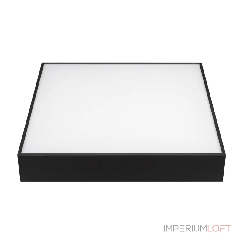 Arlight Светильник IM-QUADRO-EMERGENCY-3H-S400x400-44Вт Day4000 BK 120 deg 230В IP40 041028