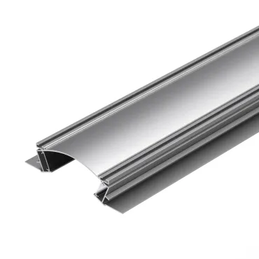 Arlight Профиль с экраном ALM-ARC-DOUBLE-2000 ANOD+FROST Алюминий 029852