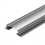 Arlight Профиль с экраном ALM-ARC-DOUBLE-2000 ANOD+FROST Алюминий 029852
