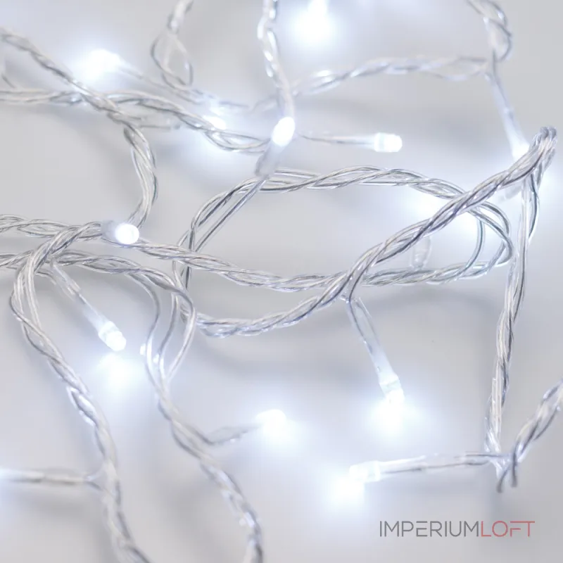 Arlight Светодиодная гирлянда ARD-STRING-HOME-5000-CLEAR-50LED-STD WHITE 230В 3.5Вт Ardecoled IP20 025751