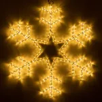 Arlight Фигура ARD-SNOWFLAKE-M4-750x750-324LED Warm 230В 18Вт Ardecoled IP65 034252