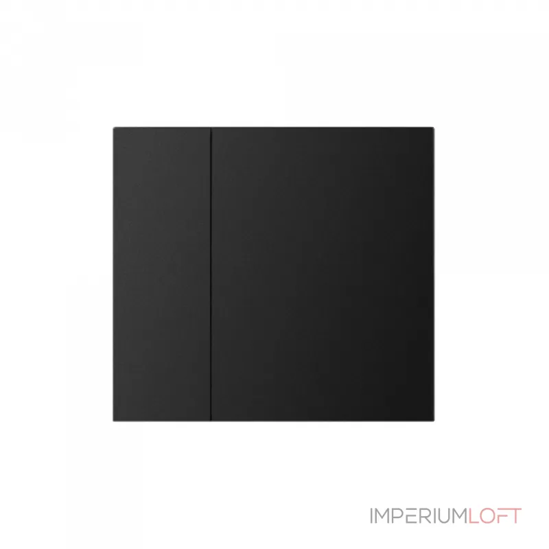 Arlight INTELLIGENT ARLIGHT Накладка панели KNX-23-2G-SUF Black Backlightless IARL IP20 052874