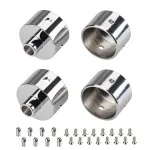Заглушка WPH-FLEX-D22-360deg с отверстием Arlight Металл 046102
