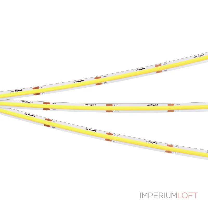Лента COB-X480-8mm 24В Yellow Volt 8 В/м IP20 5м Arlight 047737 Лента COB-X480-8mm 24В Yellow Volt 8 В/м IP20 5м Arlight 047737