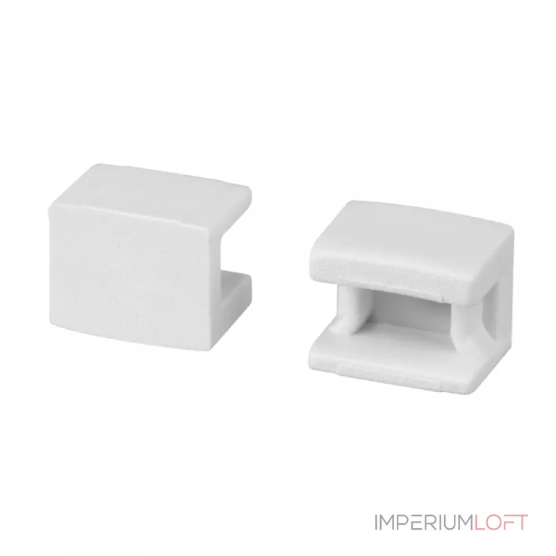 Arlight Заглушка PLINTUS-FANTOM-BENT WHITE глухая 043664