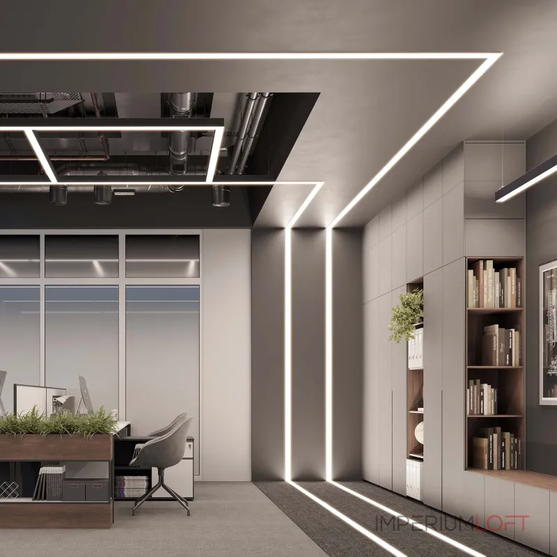 Профиль FLOOR60-H26-3000 ANOD BLACK Arlight Алюминий 046414 Профиль FLOOR60-H26-3000 ANOD BLACK Arlight Алюминий 046414