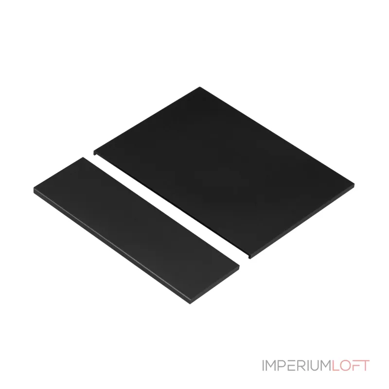 Arlight INTELLIGENT ARLIGHT Накладка панели KNX-23-2G-SUF Black Backlightless IARL IP20 052874