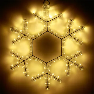 Arlight Фигура ARD-SNOWFLAKE-M7-450x375-126LED Warm 230В 7.5Вт Ardecoled IP65 025315