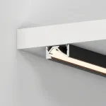 Arlight Профиль SL-BEVEL-W21-2000 ANOD BLACK Алюминий 043688