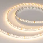 Arlight Светодиодная лента RT-A144-10mm 24В Warm2700 7.7 В/м IP20 2835 5м высок.эфф.200 лм/Вт 038781