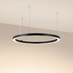 Светильник SP-CIRCLE-HANG-O3535-D900-55Вт Warm3000 RAL9005 120 deg 230В IP40 LED Arlight Алюминий 049368