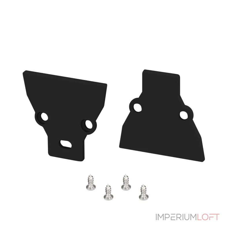 Arlight Комплект заглушек COMFORT10-V-FANTOM BLACK Металл 052563