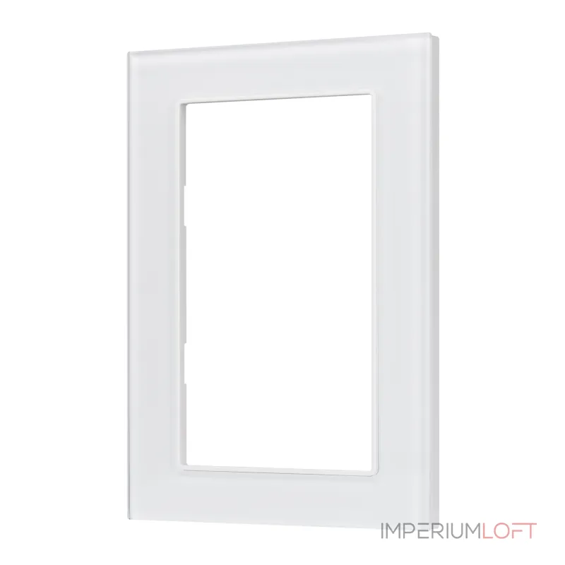 Arlight Рамка стеклянная FRM-GLARE-GS-D-WH 043789 Arlight Рамка стеклянная FRM-GLARE-GS-D-WH 043789