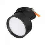 Светильник LGD-POT-BUILT-R85-12Вт Day4000 BK 100 deg 230В Arlight IP44 045783