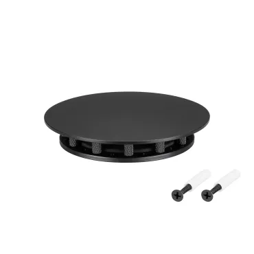 Крепление MOONLIGHT-BASE-ROUND-D13-S Black Arlight Металл 045692