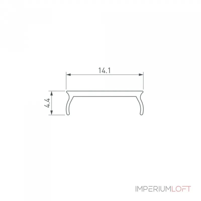 Экран F-KA13-2000 матовый для PHS Arlight 045575