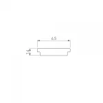 Экран SL-BEVEL-H12-F13-2000 OPAL Arlight 043750