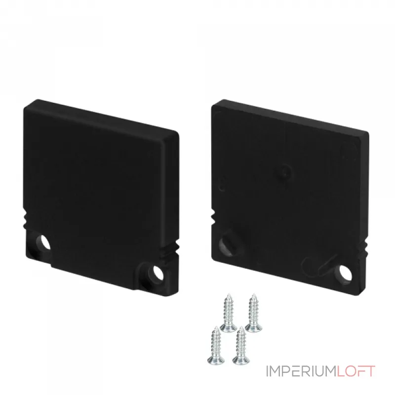Заглушка SL-SLIM20-H20 BLACK глухая Arlight 047638