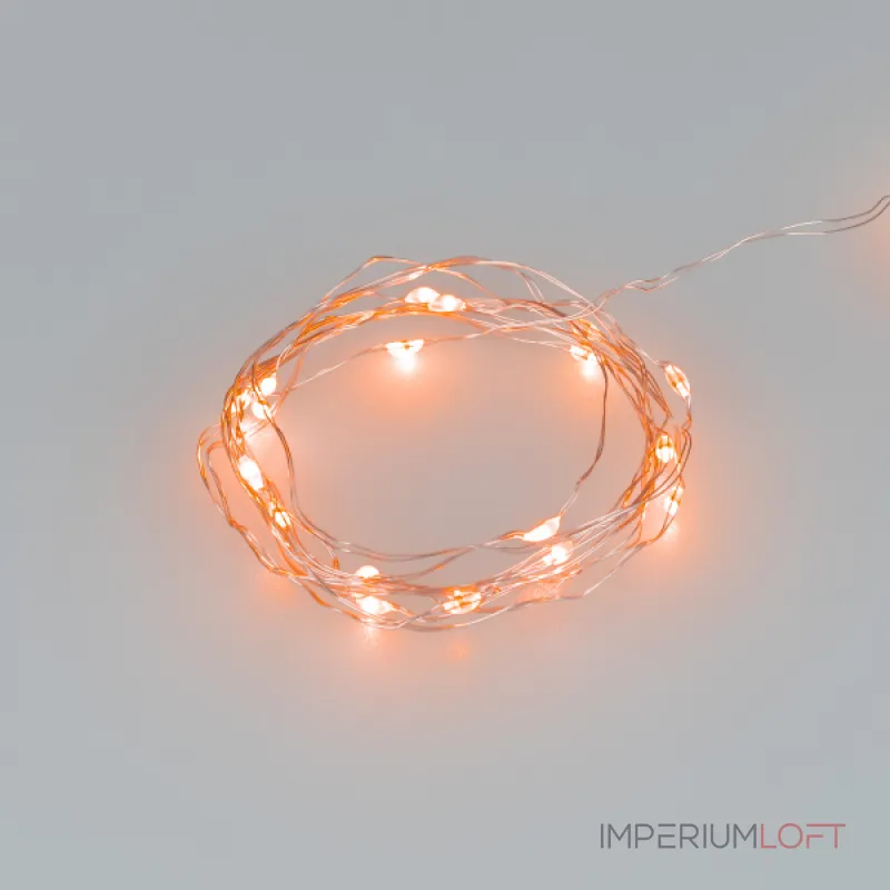 Arlight Светодиодная гирлянда ARD-DEW-HOME-2000-CLEAR-20LED-STD Orange 3В Battery Pack Ardecoled IP20 048702