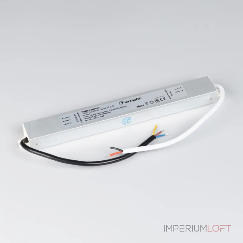 Arlight Блок питания ARPV-LG24045-SLIM-PFC-D 24В 1.9A 45Вт IP67 031719 Arlight Блок питания ARPV-LG24045-SLIM-PFC-D 24В 1.9A 45Вт IP67 031719
