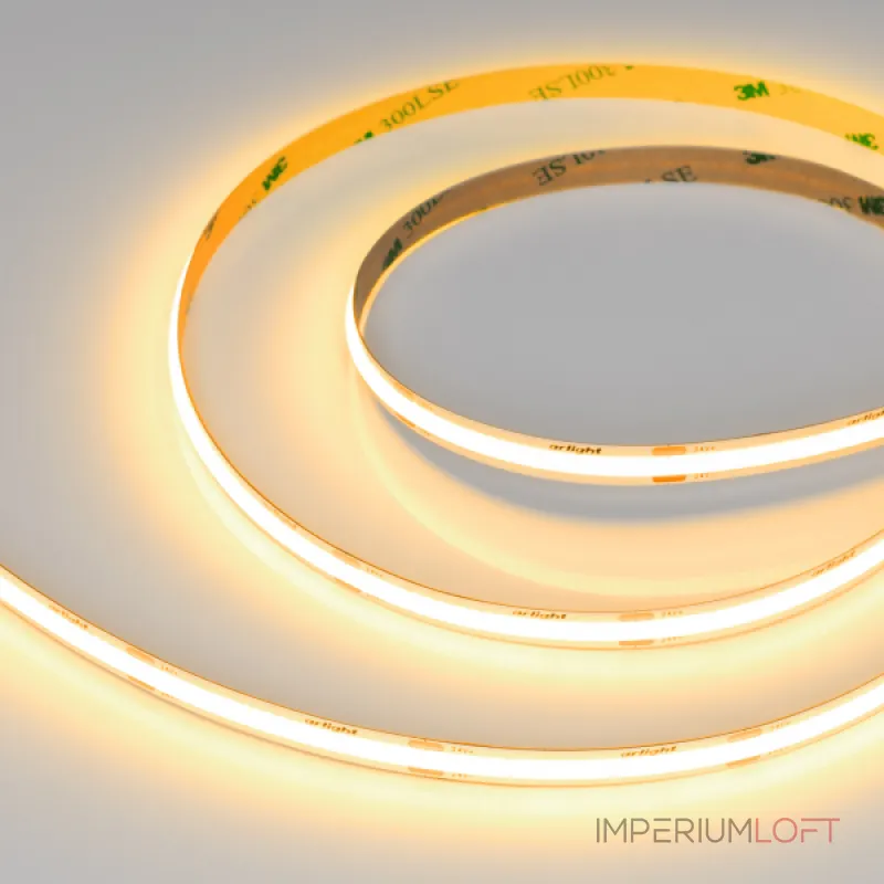 Лента COB-X480-8mm 24В Gold 8 В/м IP20 5м Arlight 047746