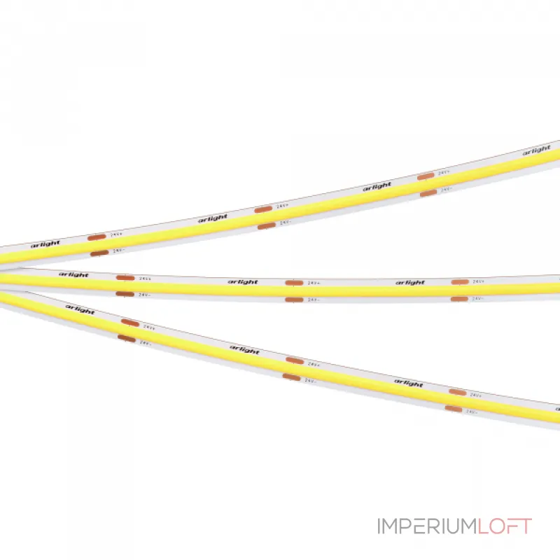Лента COB-X480-8mm 24В Yellow Volt 8 В/м IP20 5м Arlight 047737 Лента COB-X480-8mm 24В Yellow Volt 8 В/м IP20 5м Arlight 047737