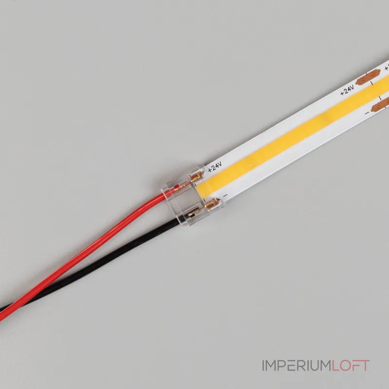 Коннектор COB-MONO-10mm-2pin-STW Arlight Прозрачный 046945