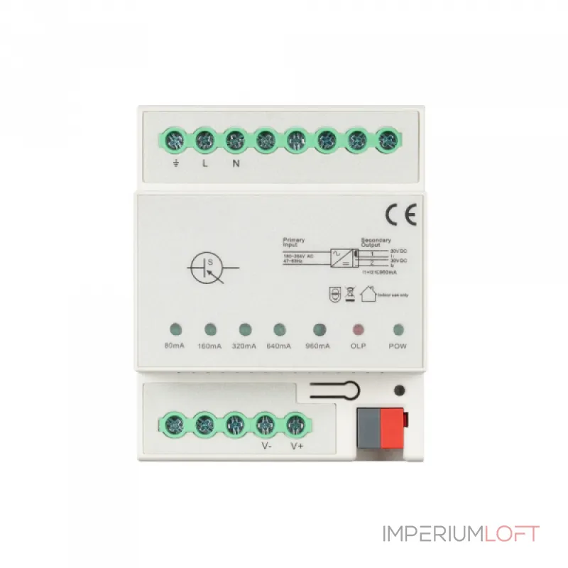 Arlight INTELLIGENT Блок питания шины KNX-301-72-AUX-DIN 230В 960mA IARL IP20 048393 Arlight INTELLIGENT Блок питания шины KNX-301-72-AUX-DIN 230В 960mA IARL IP20 048393