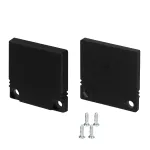 Заглушка SL-SLIM20-H20 BLACK глухая Arlight 047638