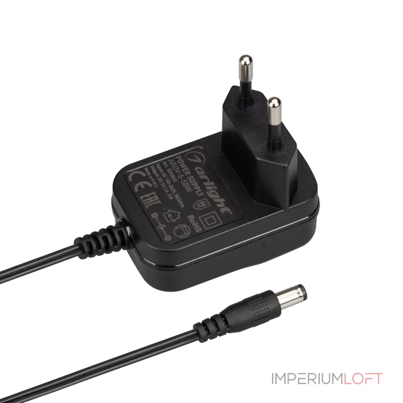 Arlight Блок питания ARDV-5-5BW 5В 1A 5Вт Адаптер 36 034845