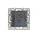 Arlight Механизм выключателя одноклавишный непроходной SWT-MK01-PL-BK 250В 16A 043711