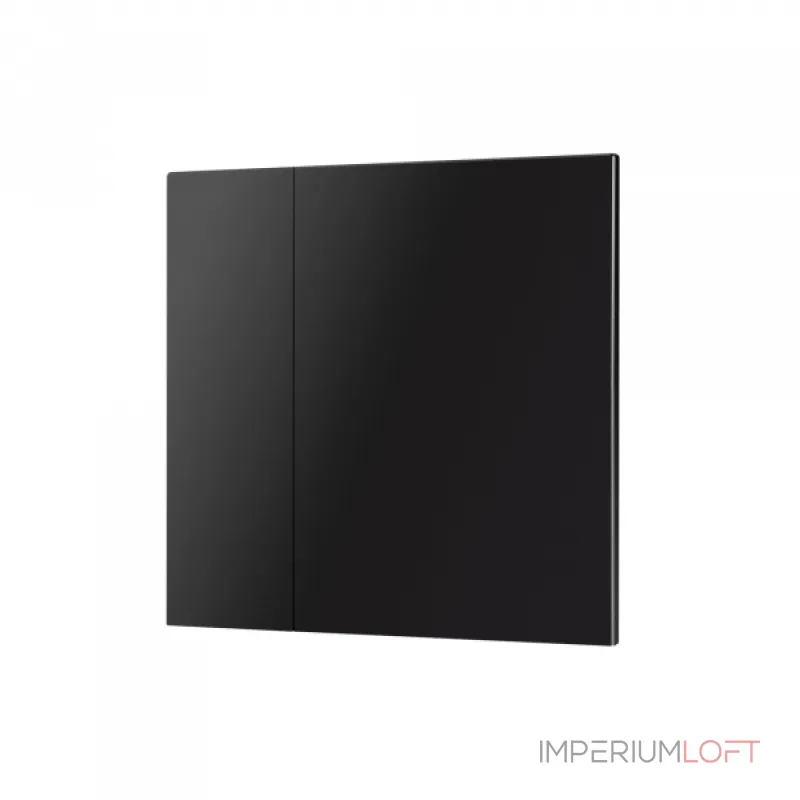 Arlight INTELLIGENT ARLIGHT Накладка панели KNX-23-2G-SUF Black Backlightless IARL IP20 052874