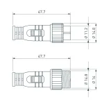 Заглушка ARL-LINE-CAP-4pin-SET Arlight IP67 042611