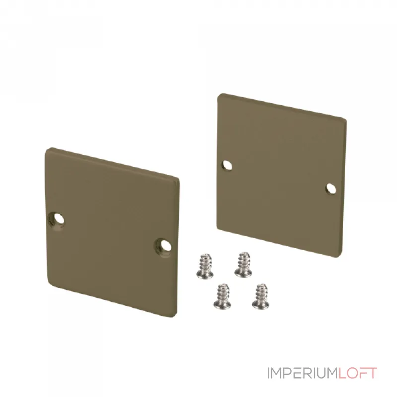 Arlight Заглушка SL-LINE-3638-LW OLIVE GREY глухая Металл 038650