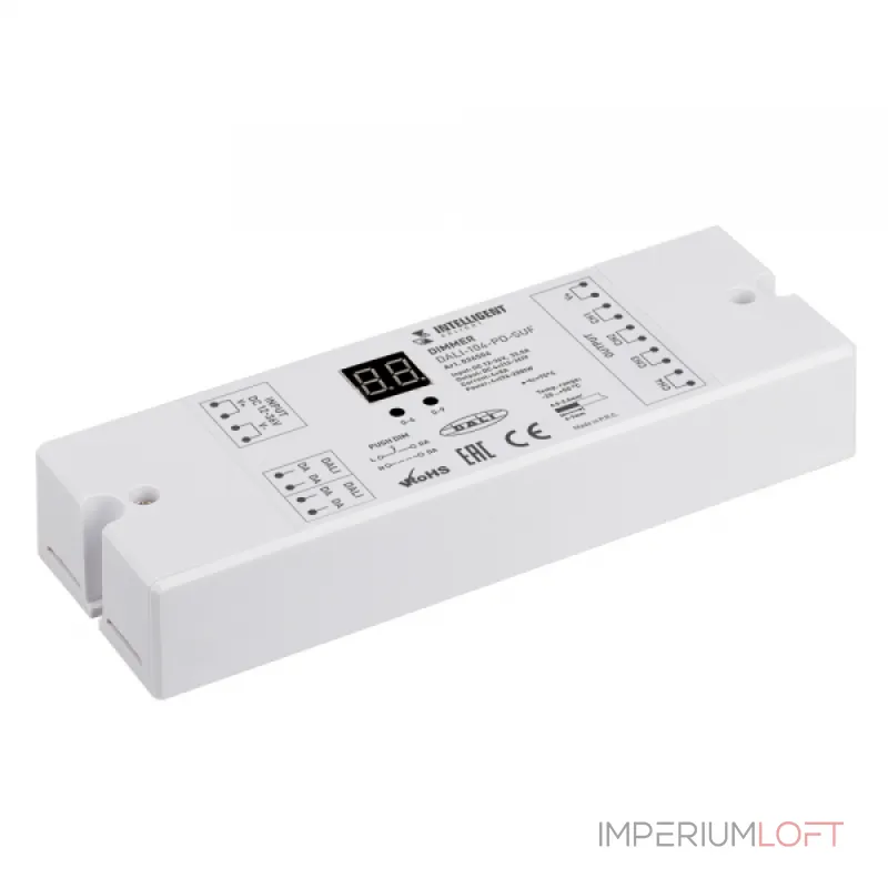 Arlight INTELLIGENT Диммер DALI-104-PD-SUF 12-36В 4х8А INTELLIGENT IP20 026504