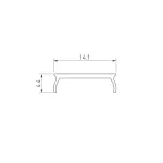Экран F-KA13-2000 матовый для PHS Arlight 045575