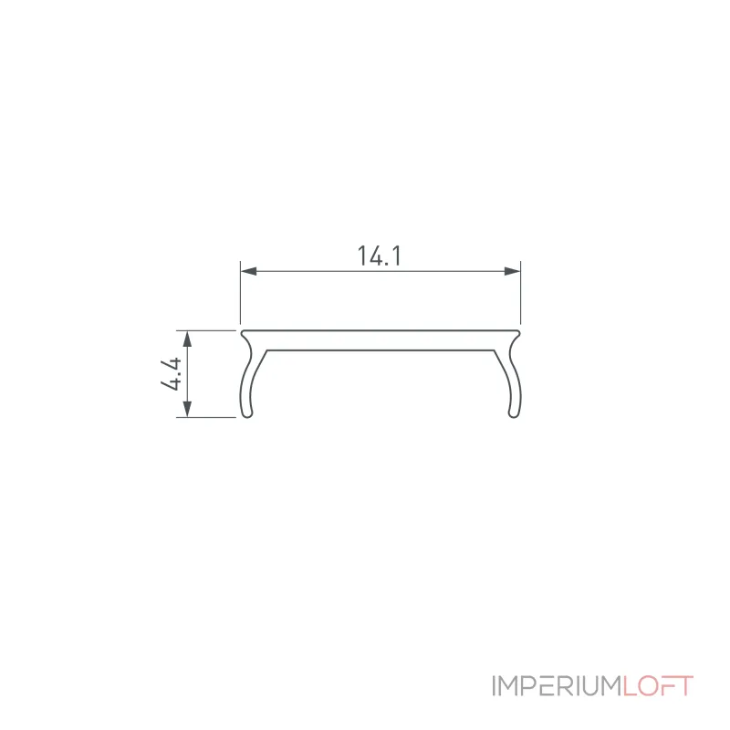 Экран F-KA13-2000 матовый для PHS Arlight 045575