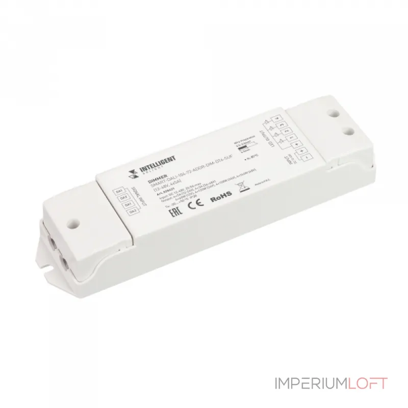 Arlight INTELLIGENT ARLIGHT Диммер SMART-DALI-104-72-ADDR-DIM-DT6-SUF 12-48В 4x5A IARL IP20 028421 Arlight INTELLIGENT ARLIGHT Диммер SMART-DALI-104-72-ADDR-DIM-DT6-SUF 12-48В 4x5A IARL IP20 028421